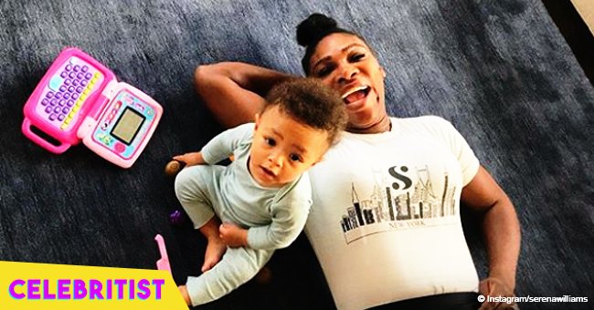 Serena Williams' daughter steals hearts with her beautiful smile, wearing cute sunglasses in pic