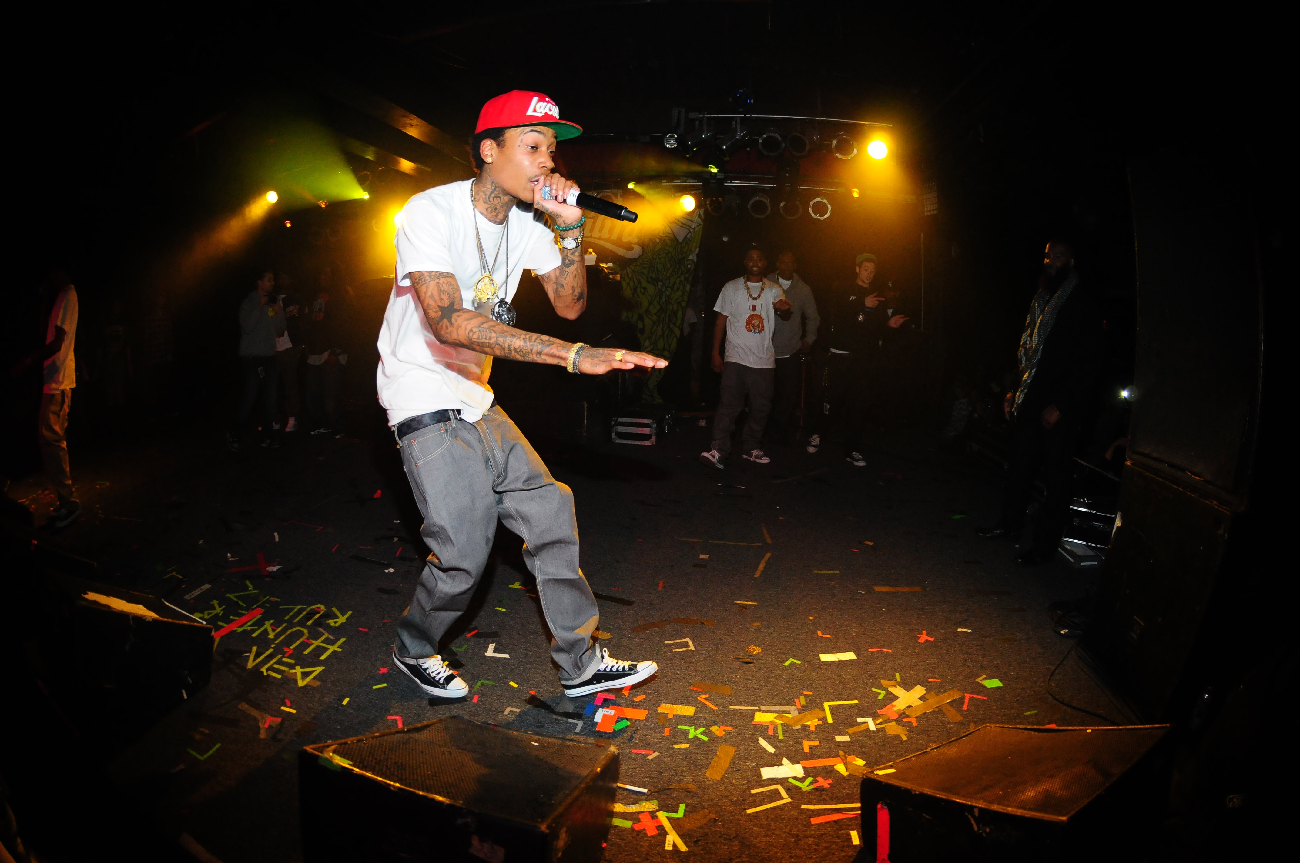 Wiz Khalifa performs at The Masquerade on November 6, 2010, in Atlanta, Georgia. | Source: Getty Images