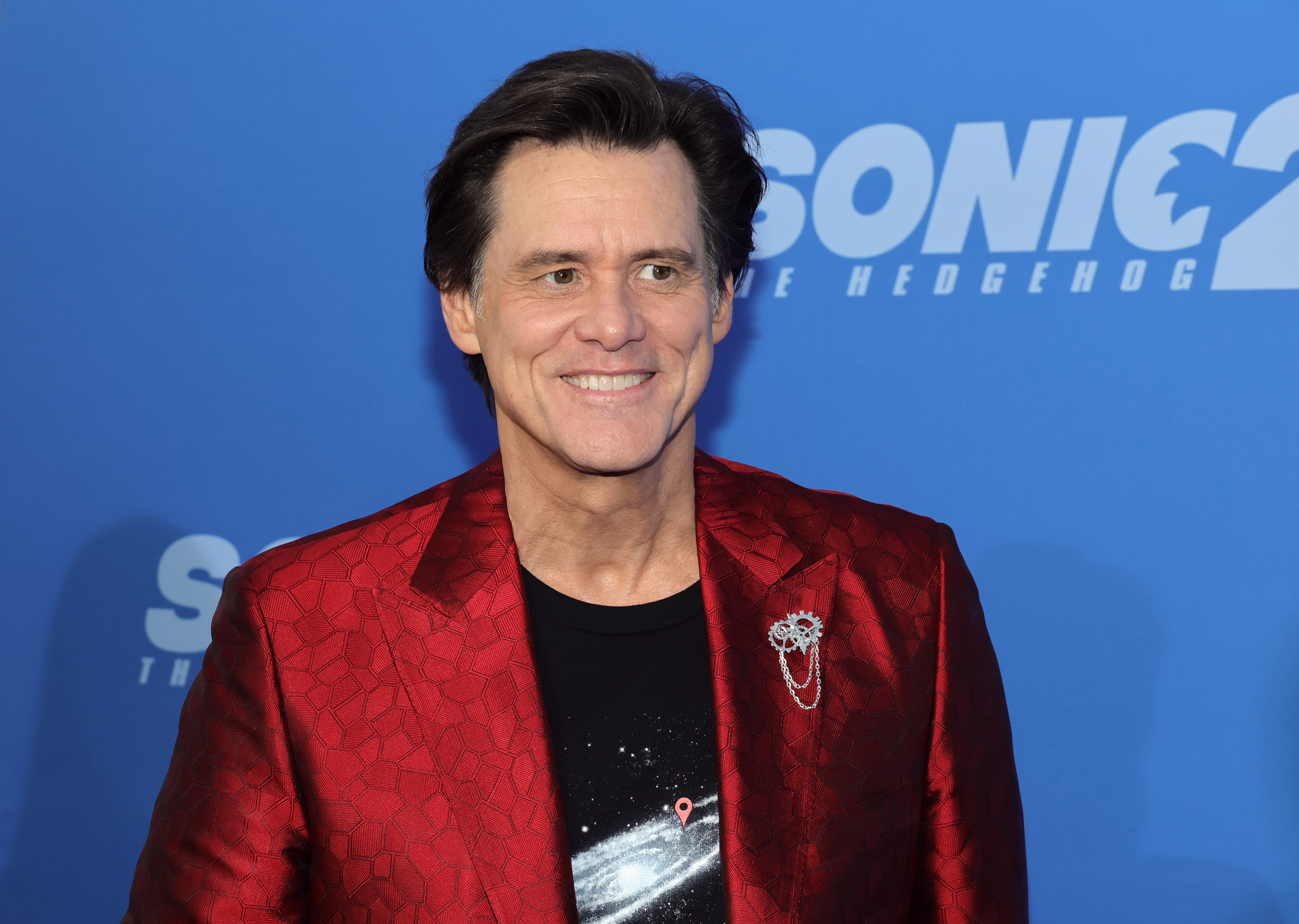 Jim Carrey on April 05, 2022 in Los Angeles, California | Source: Getty Images