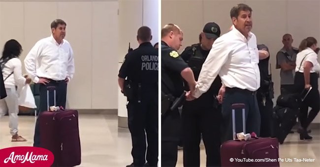 White man claims he was treated like a black person while being arrested at airport
