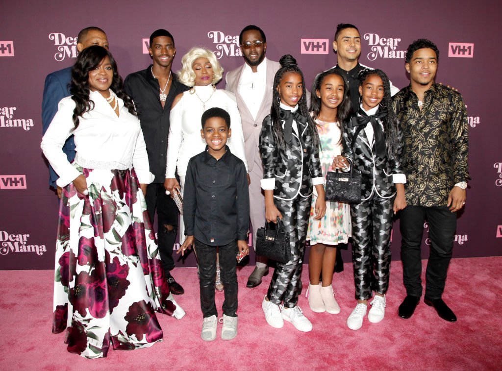 Sean "Diddy" Combs and his family attend the "Dear Mama: A Love Letter To Moms" screening, May 2018| Photo: Getty Images