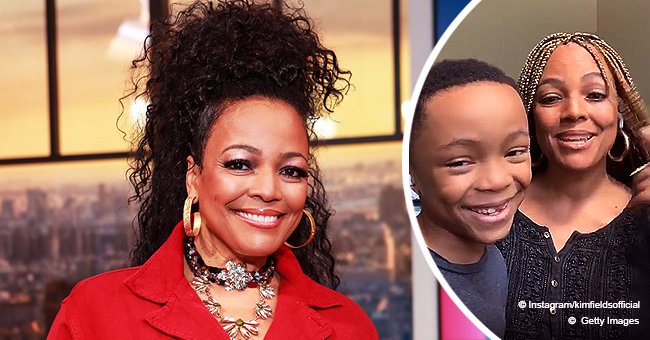 Kim Fields of 'Living Single' Shares Video with Youngest Son and Fans ...