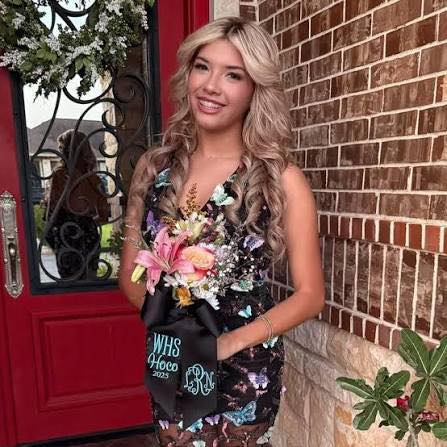 Larissa Rodriguez all dressed up in a photo shared on April 9, 2026 | Source: Facebook/Abby Blabby- Backup Page