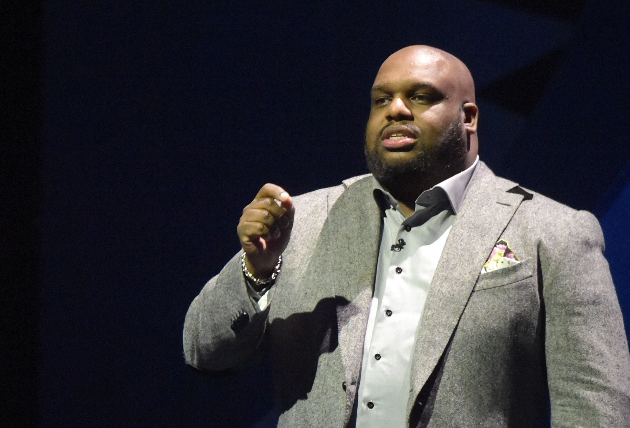 Pastor John Gray during BET Presents Super Bowl Gospel Celebration at Lakewood Church on February 3, 2017 in Houston, Texas. | Source: Getty Images