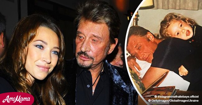 Nathalie Baye partage une photo inédite de Johnny et Laura, un moment de bonheur