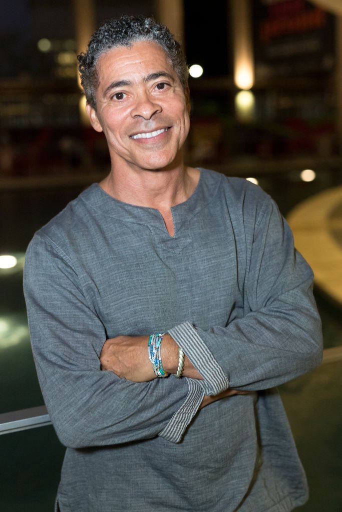 Jasmine Guy's ex-boyfriend Dominic Hoffman at the Opening Night Of "Sweat" at Mark Taper Forum on Sept. 5, 2018 in California | Photo: Getty Images