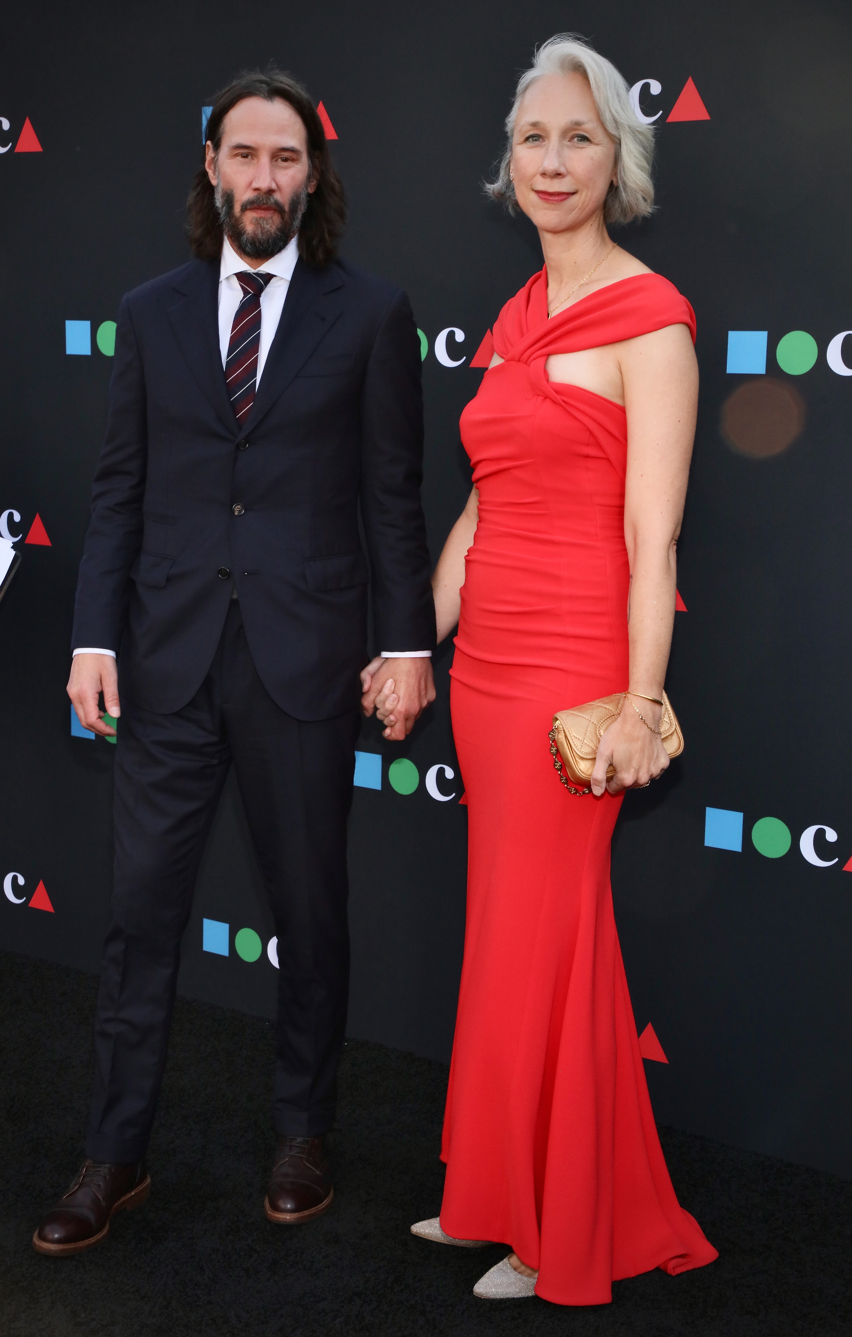 Keanu Reeves and Alexandra Grant at the MOCA Gala in Los Angeles, California on June 4, 2022. | Source: Getty Images