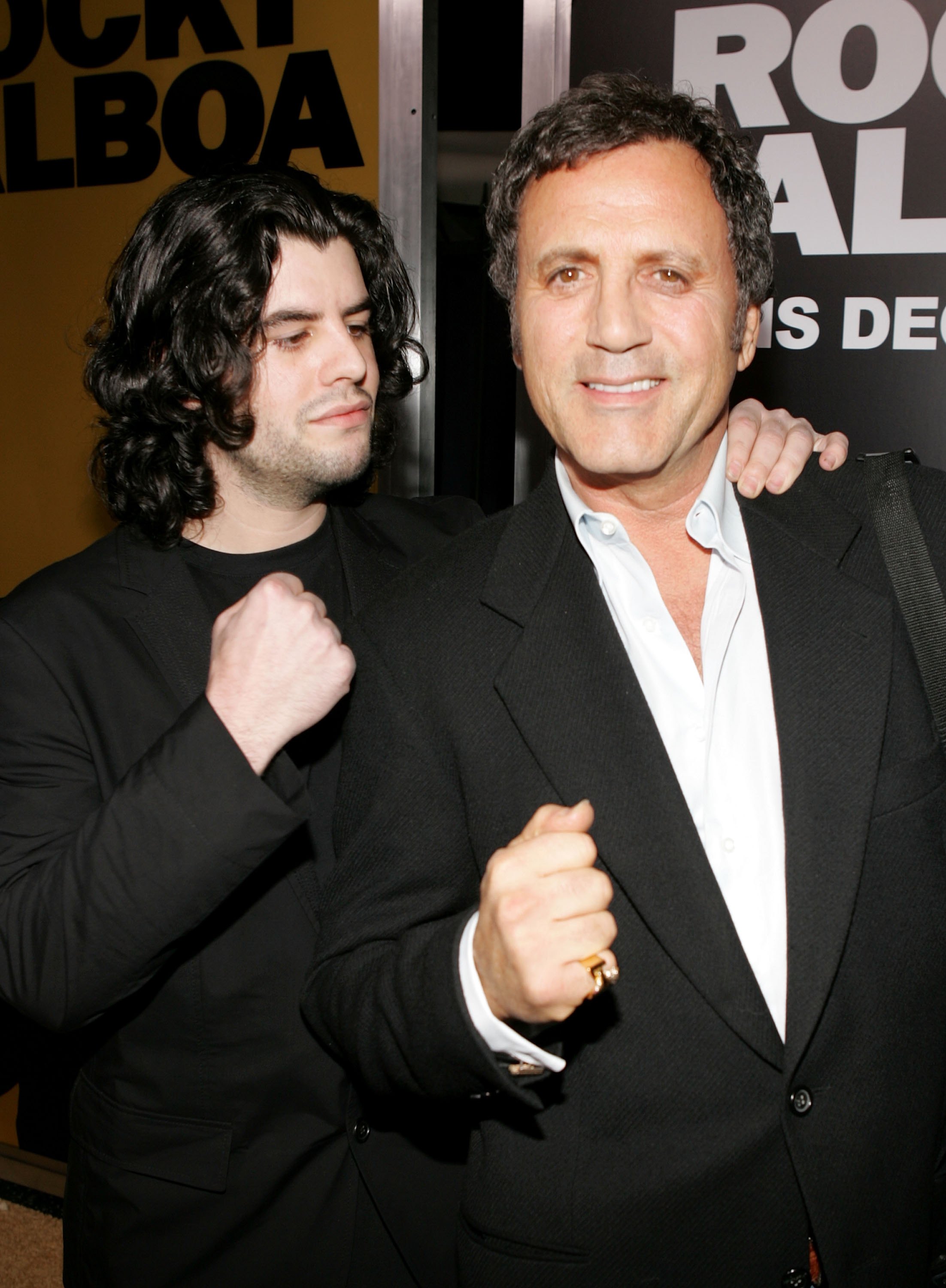 Sage and Sylvester Stallone on December 13, 2006 | Source: Getty Images