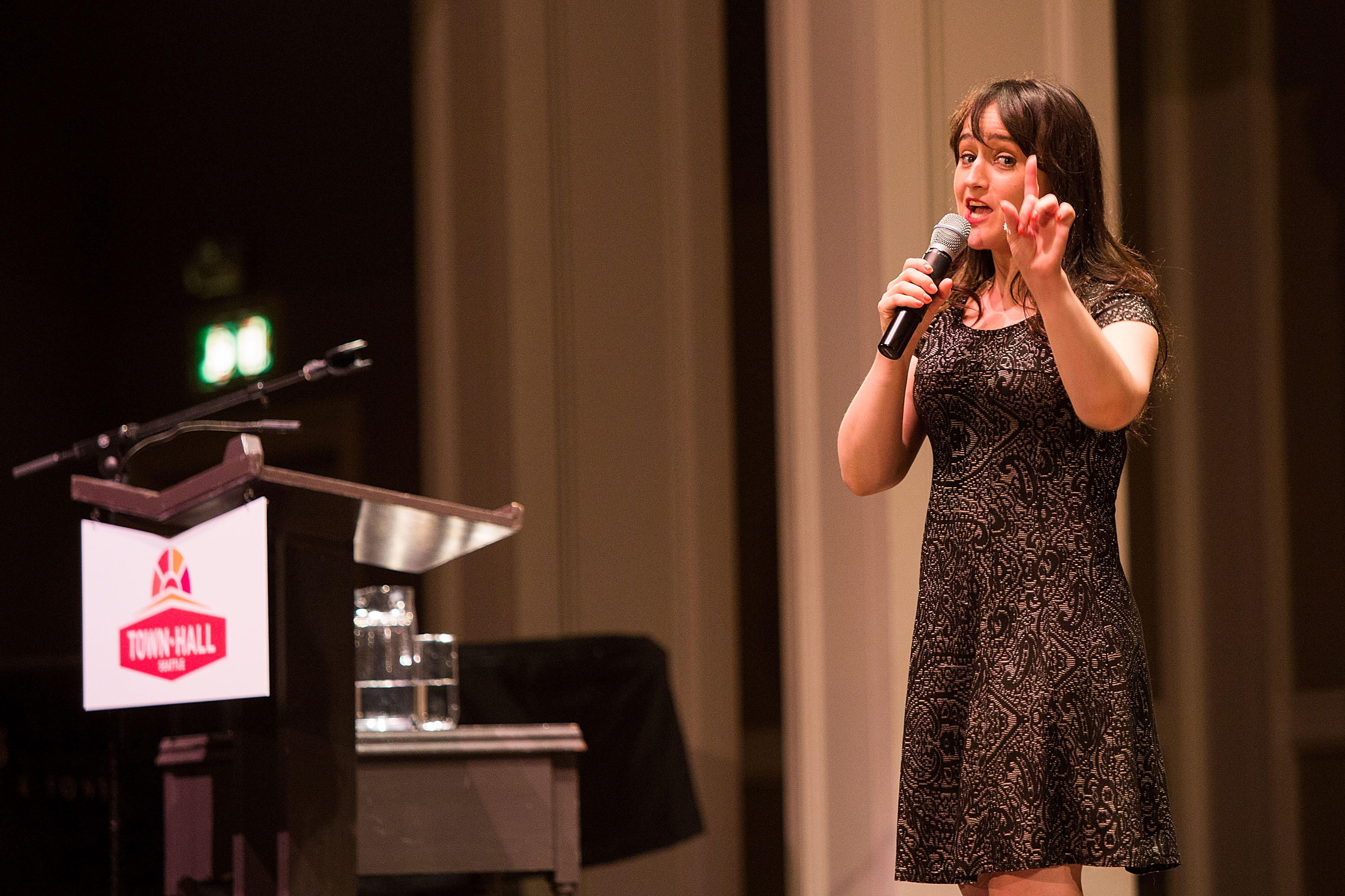 Mara Wilson speaks about her new book at Town Hall Seattle in Seattle, Washington, on September 21, 2016. | Source: Getty Images