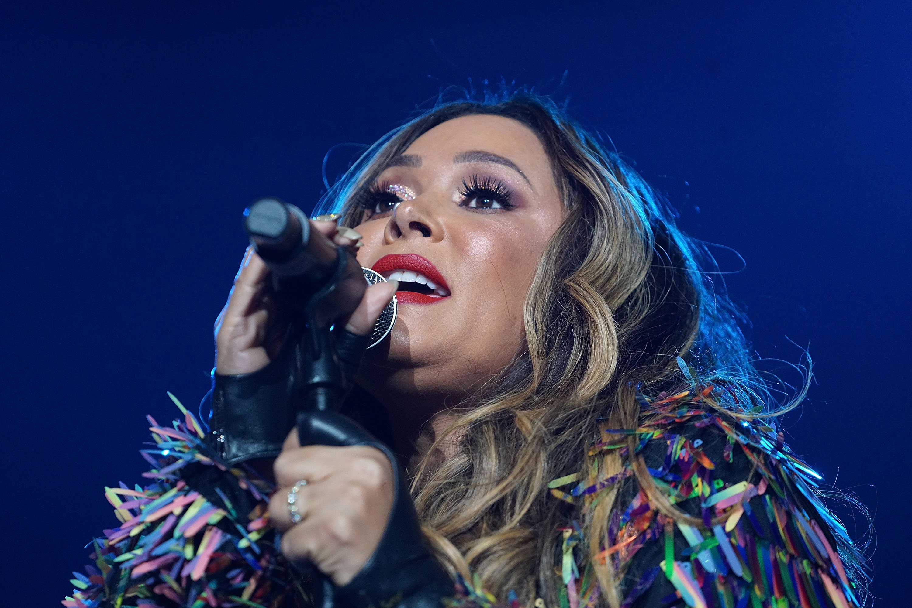 Tamia Hill performing during the Circle of Sisters' R&B Live concert on September 30, 2018, in Newark, New Jersey. | Source: Getty Images