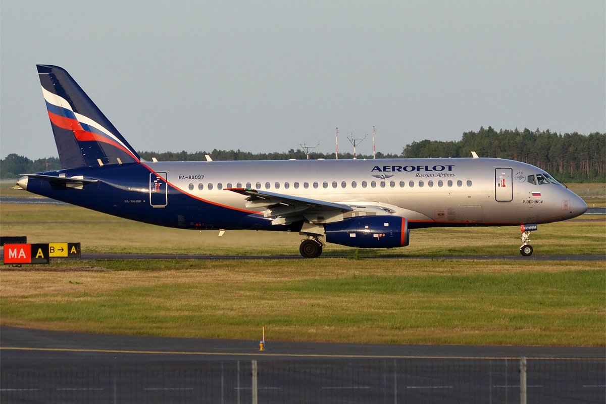 Aeronave Aeroflot, RA-89097, Sukhoi Superjet 100-95B. | Imagen: Wikimedia Commons Aeronave Aeroflot, RA-89097, Sukhoi Superjet 100-95B. | Imagen: Wikimedia Commons