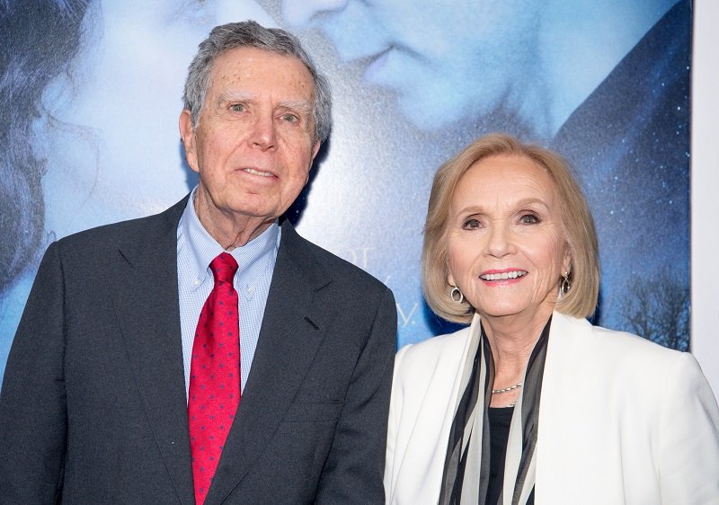 Jeffrey Hayden and Eva Marie Saint on February 11, 2014 in New York City | Photo: Getty Images