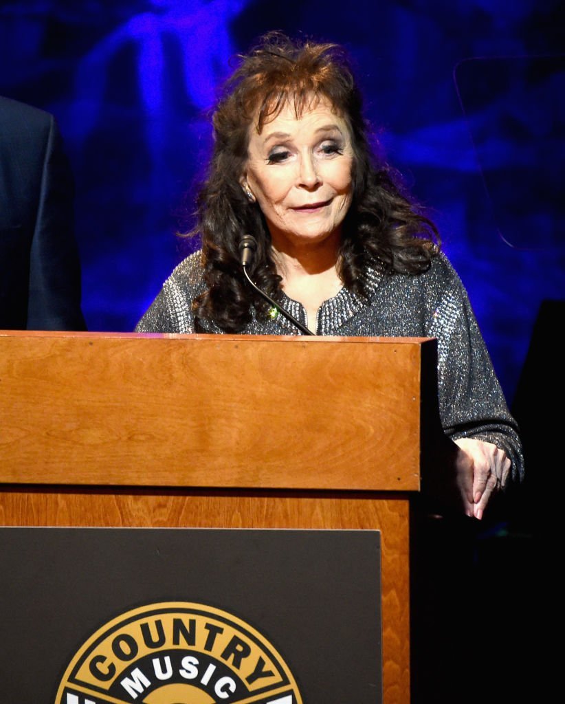 Loretta Lynn speaks onstage during the Country Music Hall of Fame and Museum Medallion Ceremony | Getty Images