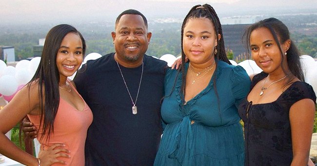 Martin Lawrence with his three daughters. | Photo: Instagram/Martinlawrence