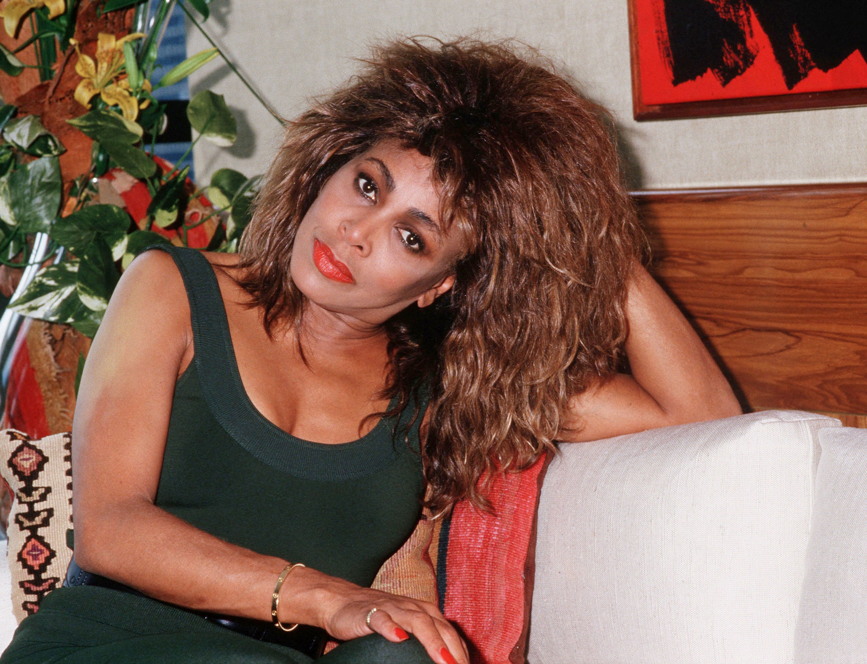 Tina Turner en Brasil en 1988. | Foto: Getty Images 