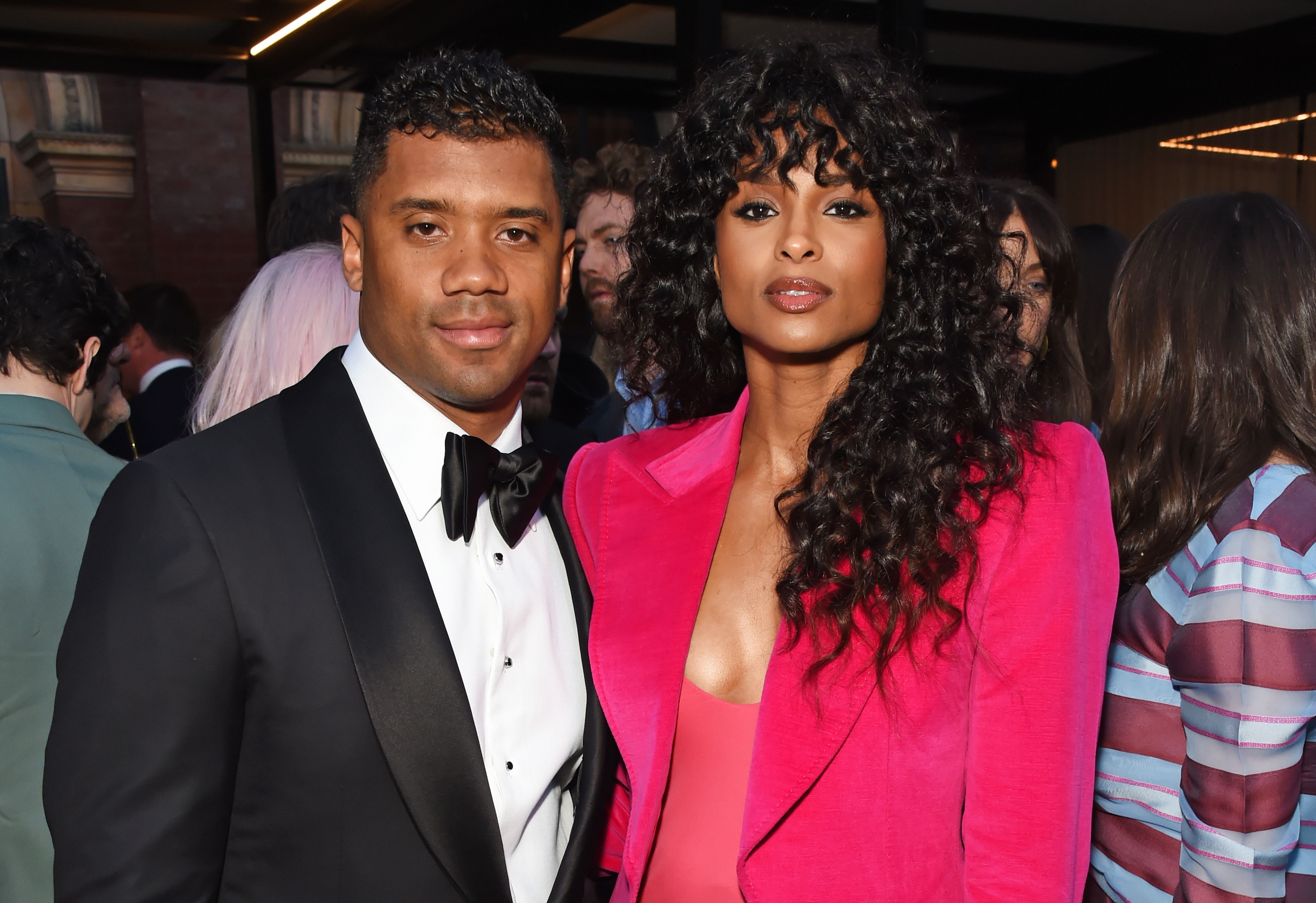 Russell Wilson and Ciara at the Summer Party at the V&A in partnership with Harrods at the Victoria and Albert Museum on June 20, 2018 | Photo: Getty Images
