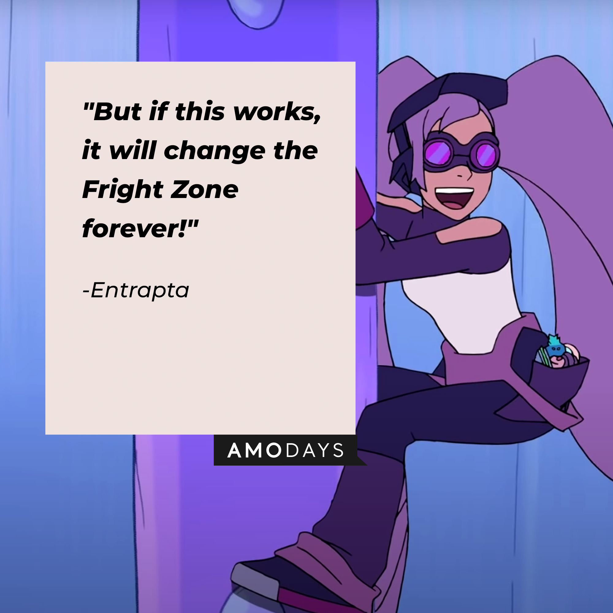 Entrapta's quote: "But if this works, it will change the Fright Zone forever!" | Source: youtube.com/netflixafterschool