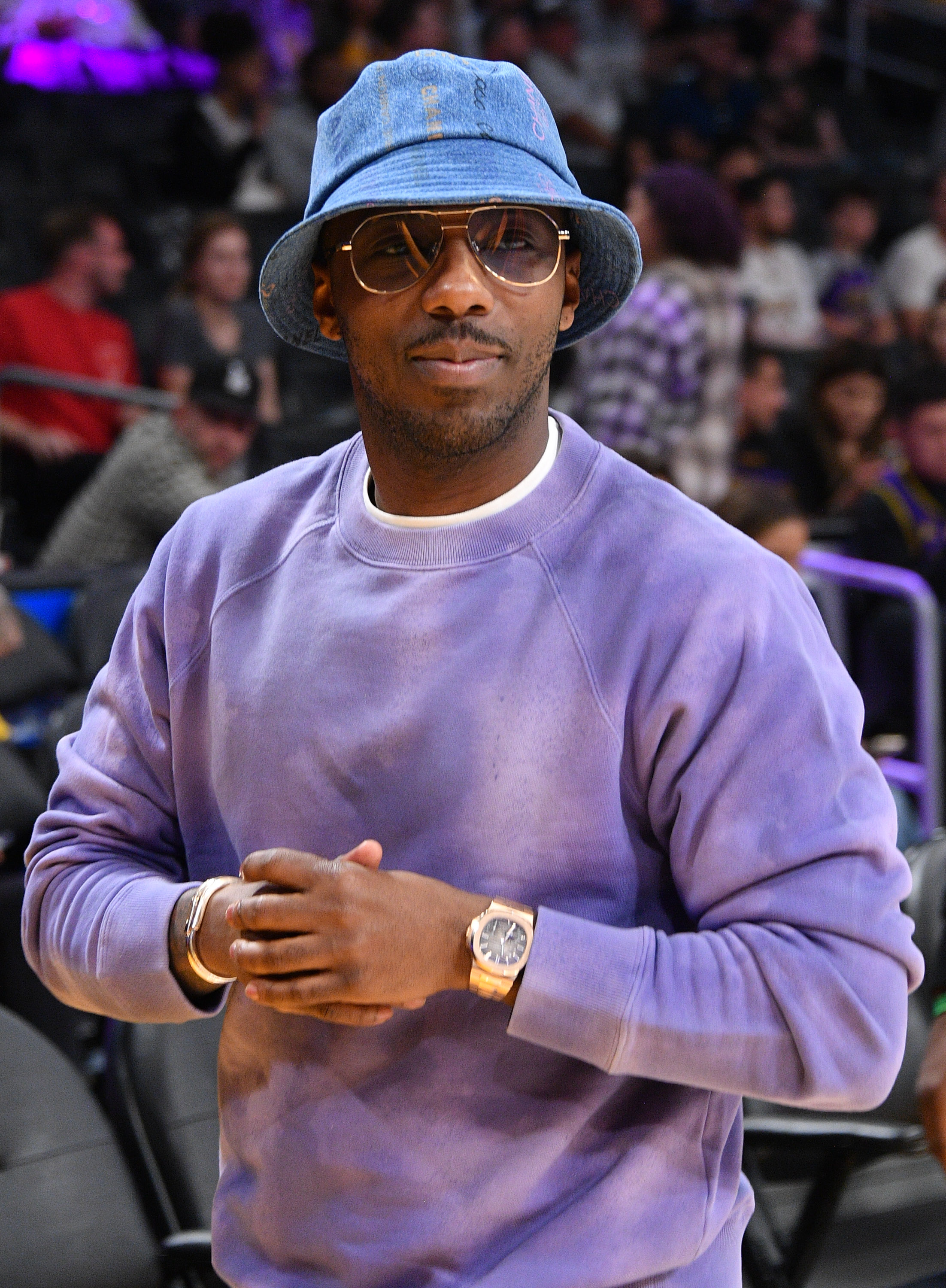 Rich Paul attends a basketball game between the Los Angeles Lakers and the Utah Jazz in Los Angeles, California on April 09, 2023 | Source: Getty Images