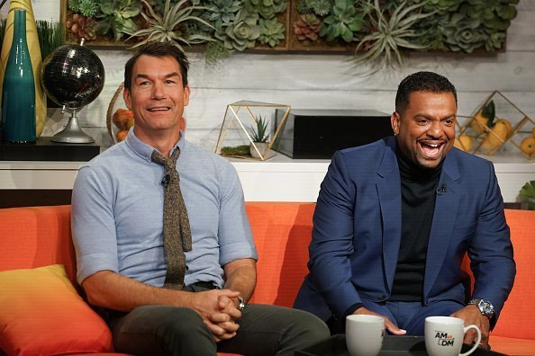  Jerry O'Connell and Alfonso Rib visits BuzzFeed's "AM To DM" to discuss 'Love at First Bite'  in New York City.  | Photo: Getty Images