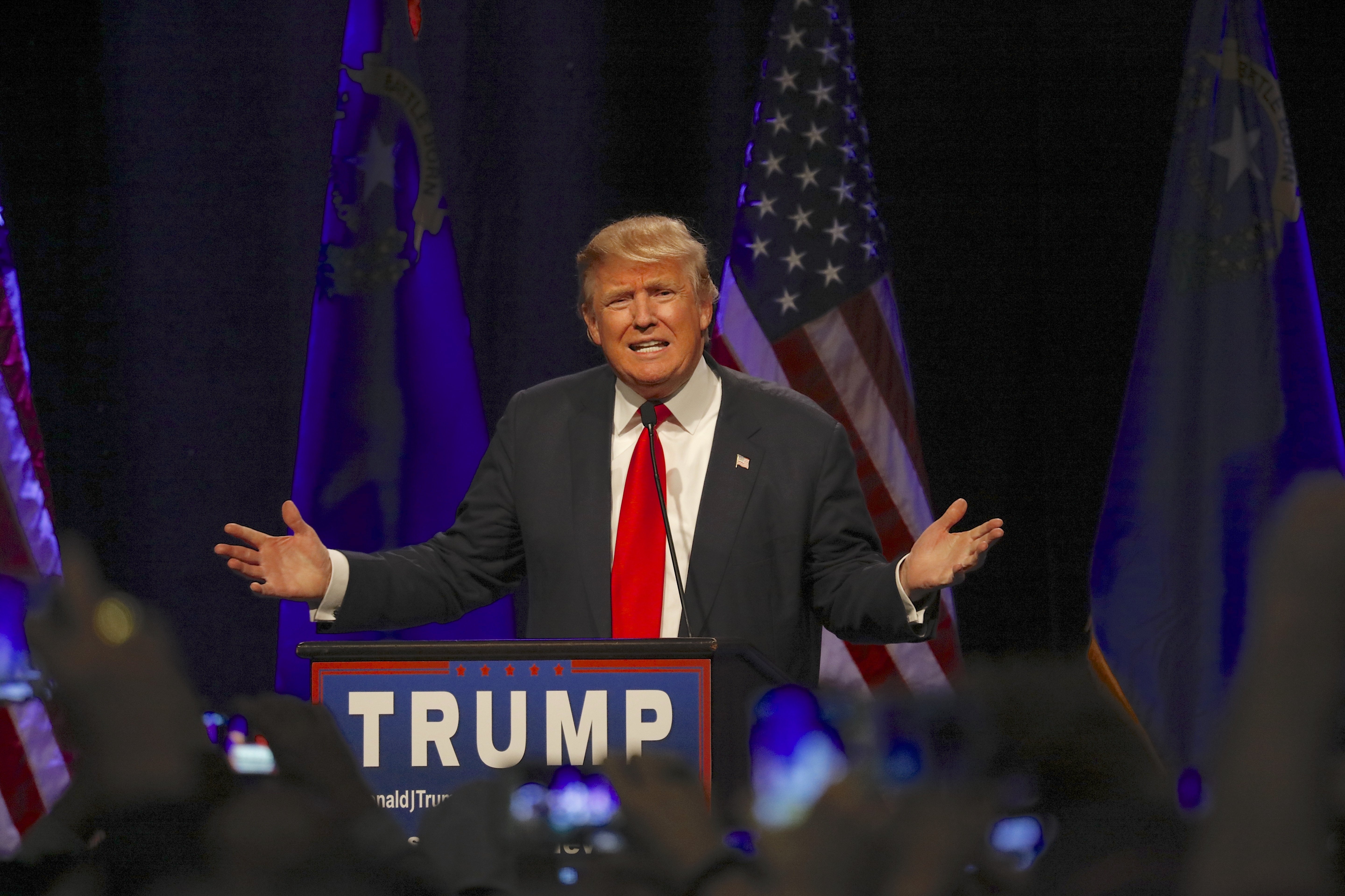  Donald Trump speaks at campaign event at Westgate Las Vegas Resort & Casino | Source: Shutterstock