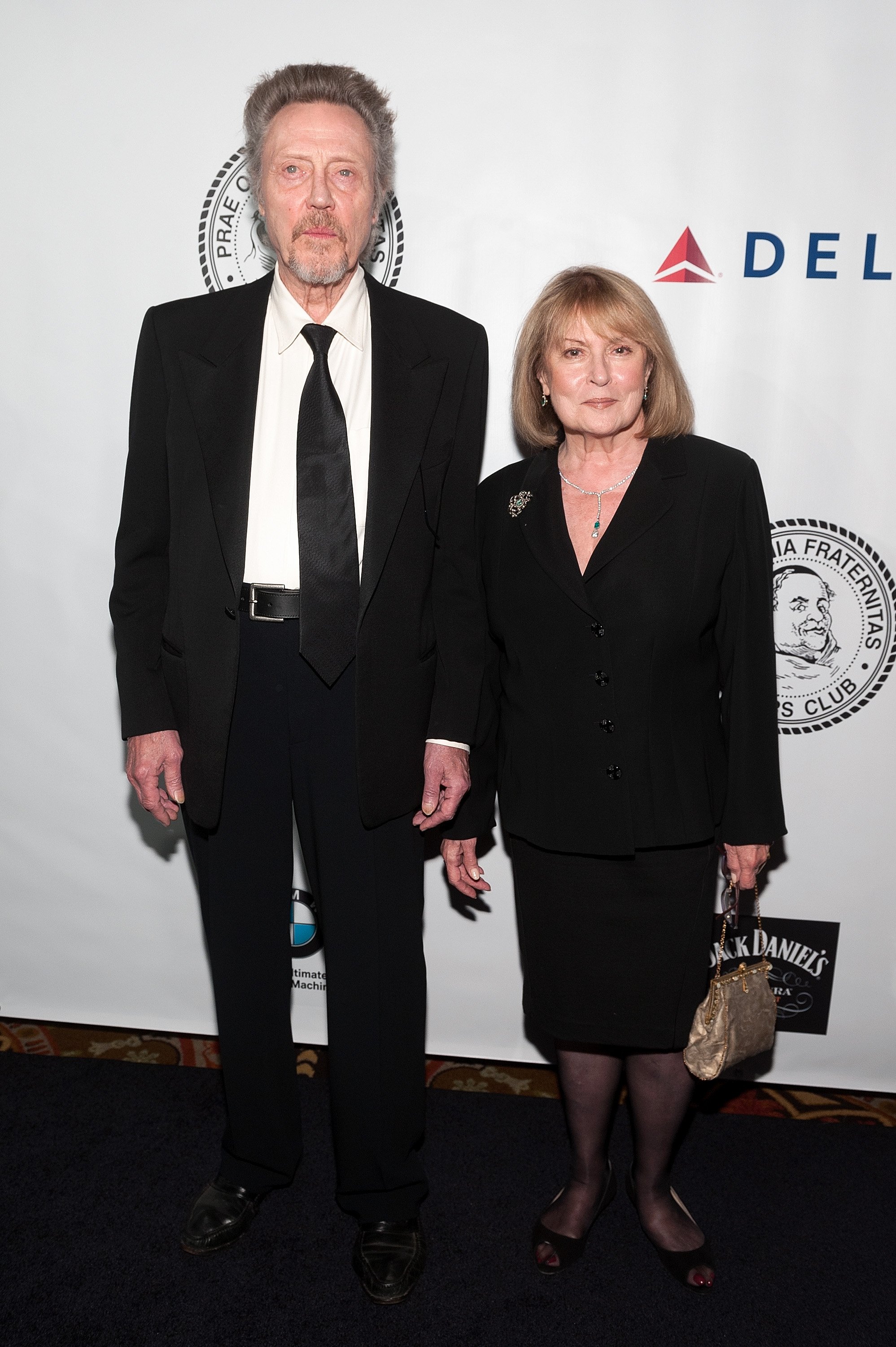 Christopher and Georgianne Walken at the Friars Foundation Gala honoring Robert De Niro and Carlos Slim on October 7, 2014 | Source: Getty Images
