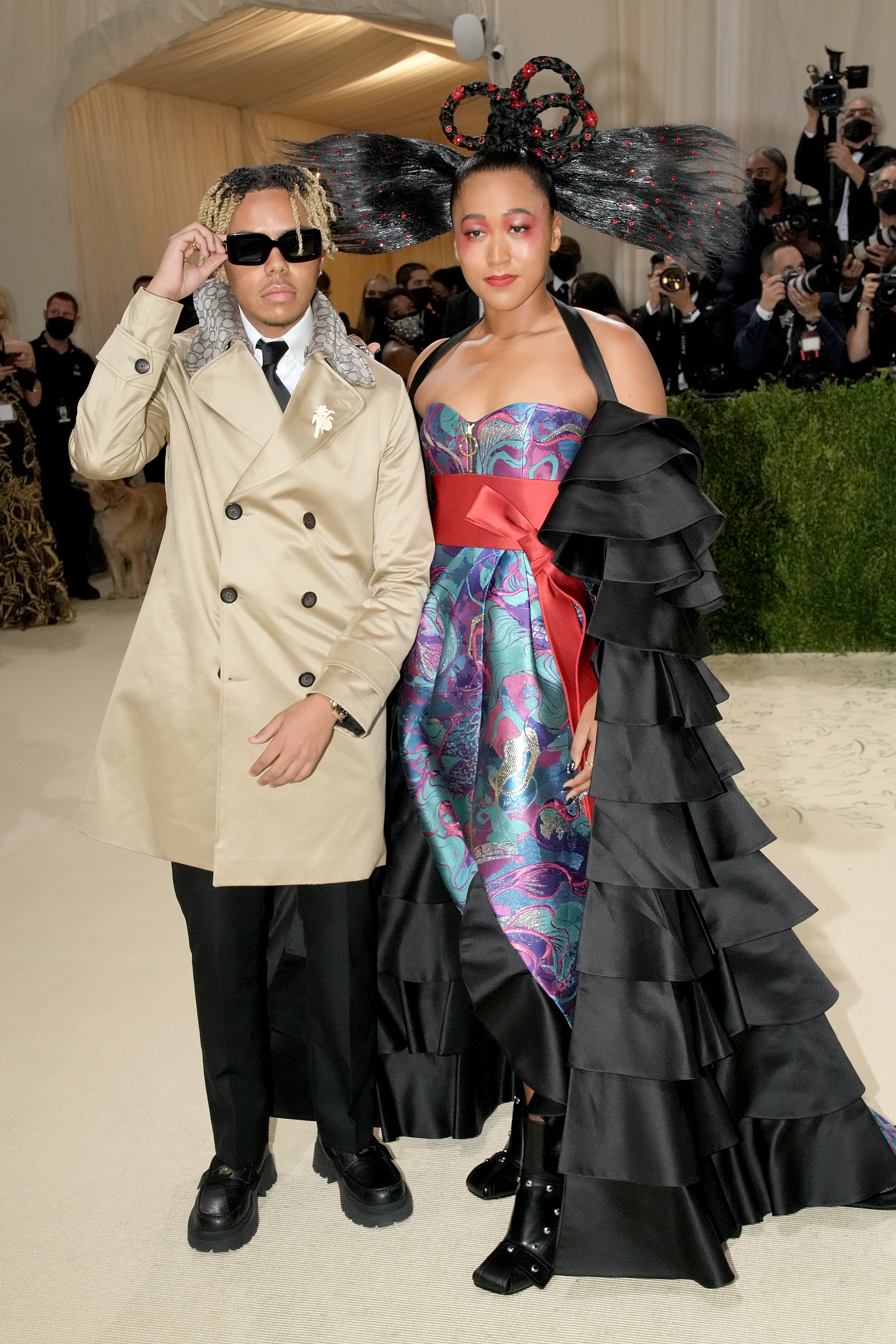 YBN Cordae and Naomi Osaka in New York City on September 13, 2021 | Source: Getty Images