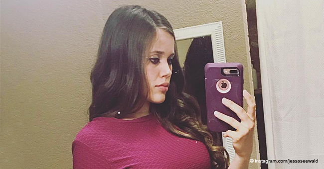 Jessa Duggar's Little Son Kisses Her Baby Bump While the Baby Kicks