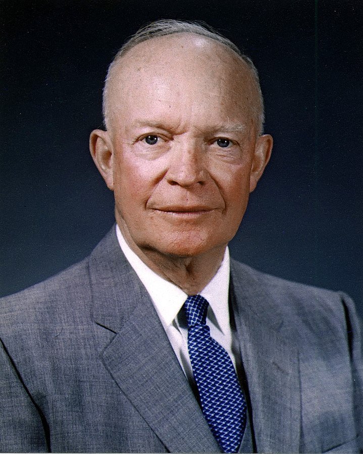 A photo portrait of Dwight D. Eisenhower on May 29, 1959 | Photo: White House, Public domain, via Wikimedia Commons