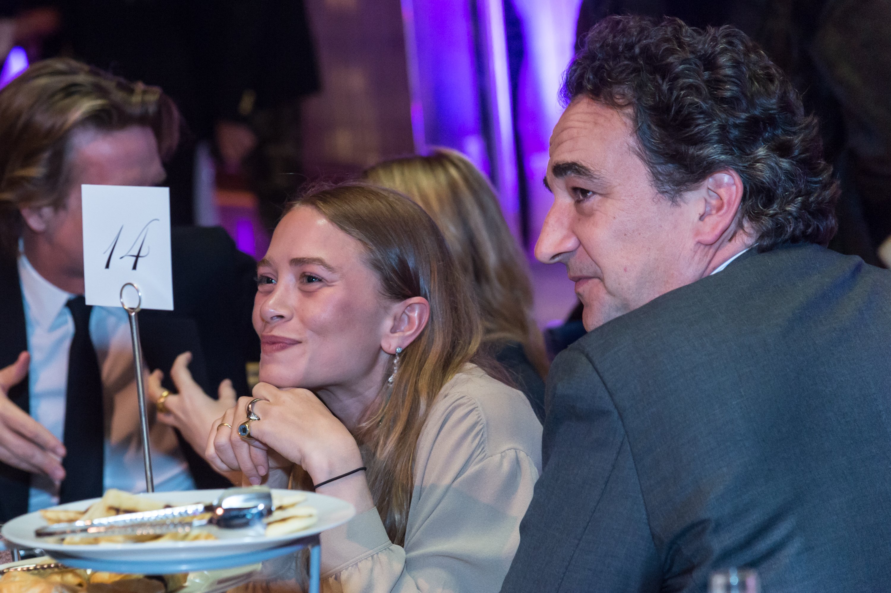 Mary-Kate Olsen and Olivier Sarkozy during the Youth America Grand Prix at David H. Koch Theater at Lincoln Center on April 19, 2018 in New York City. / Source: Getty Images
