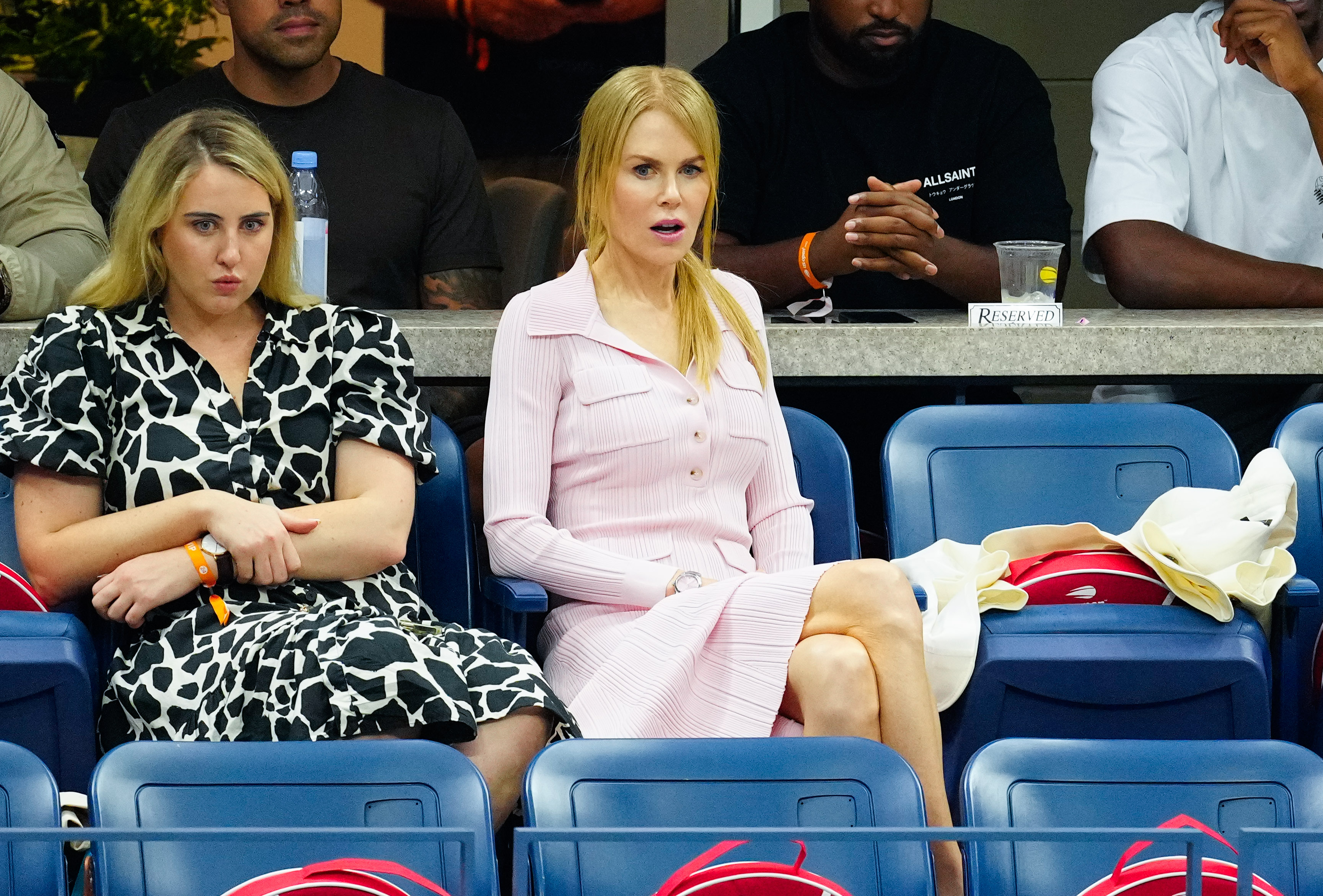Nicole Kidman is seen at the final game with Coco Gauff vs. Aryna Sabalenka at the 2023 US Open Tennis Championships, on September 9, 2023, in New York City. | Source: Getty Images
