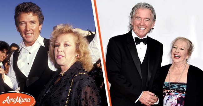 [Left] Patrick Duffy and his wife Carlyn Rosser at the People's Choice Awards on March 11, 1991; [Right] Patrick Duffy and his wife Carlyn Rosser at the 55th Monte Carlo Festival on June 18, 2015. │Source: Getty Images