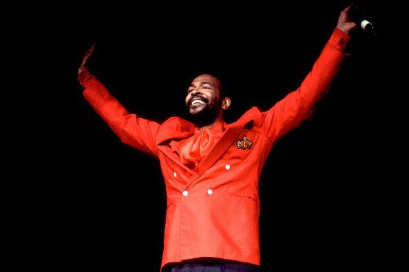 Marvin Gaye performs on stage at the Holiday Star Theater Indiana | Source: Getty Images