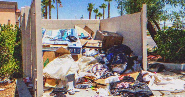 Ein Obdachloser entdeckte ein Gemälde im Müll und verkaufte es an Randall. | Quelle: Shutterstock