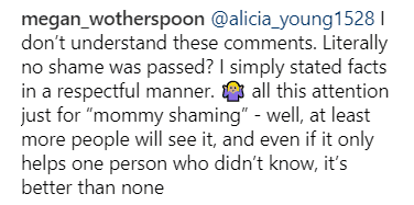 Fan comment on Jill Duggar Dillard's Instagram post. | Source: Instagram/jillmdillard