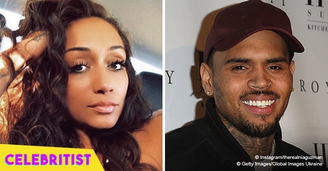 Chris Brown's baby mama melts hearts with photo of their growing daughter in 'queen' outfit