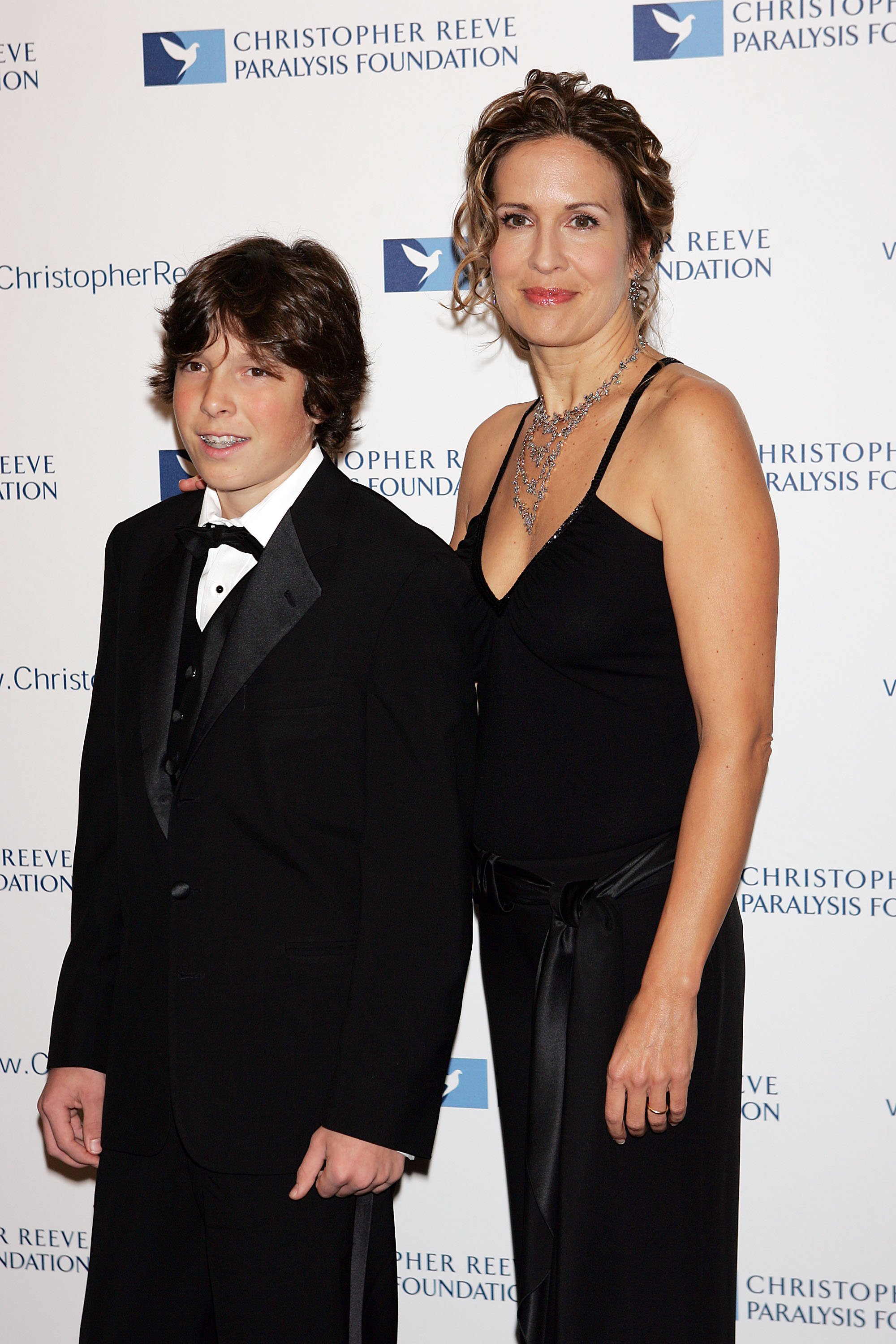 Dana Reeve and Will Reeve in New York 2004. | Source: Getty Images