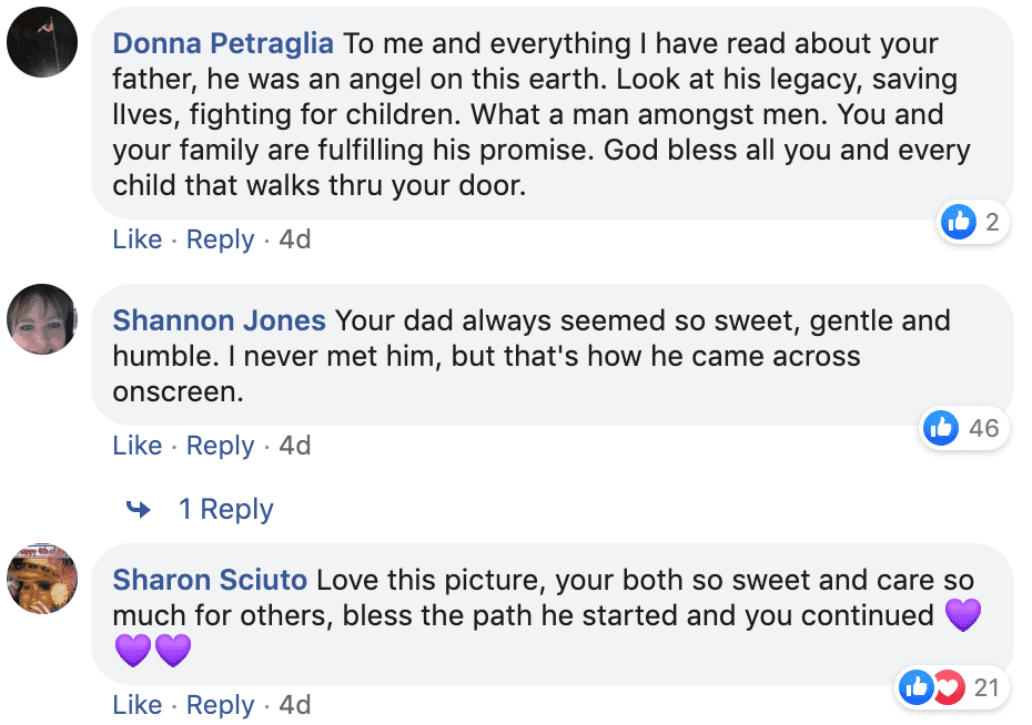 Fans comment on Marlo Thomas' post | Source: Facebook//MarloThomas