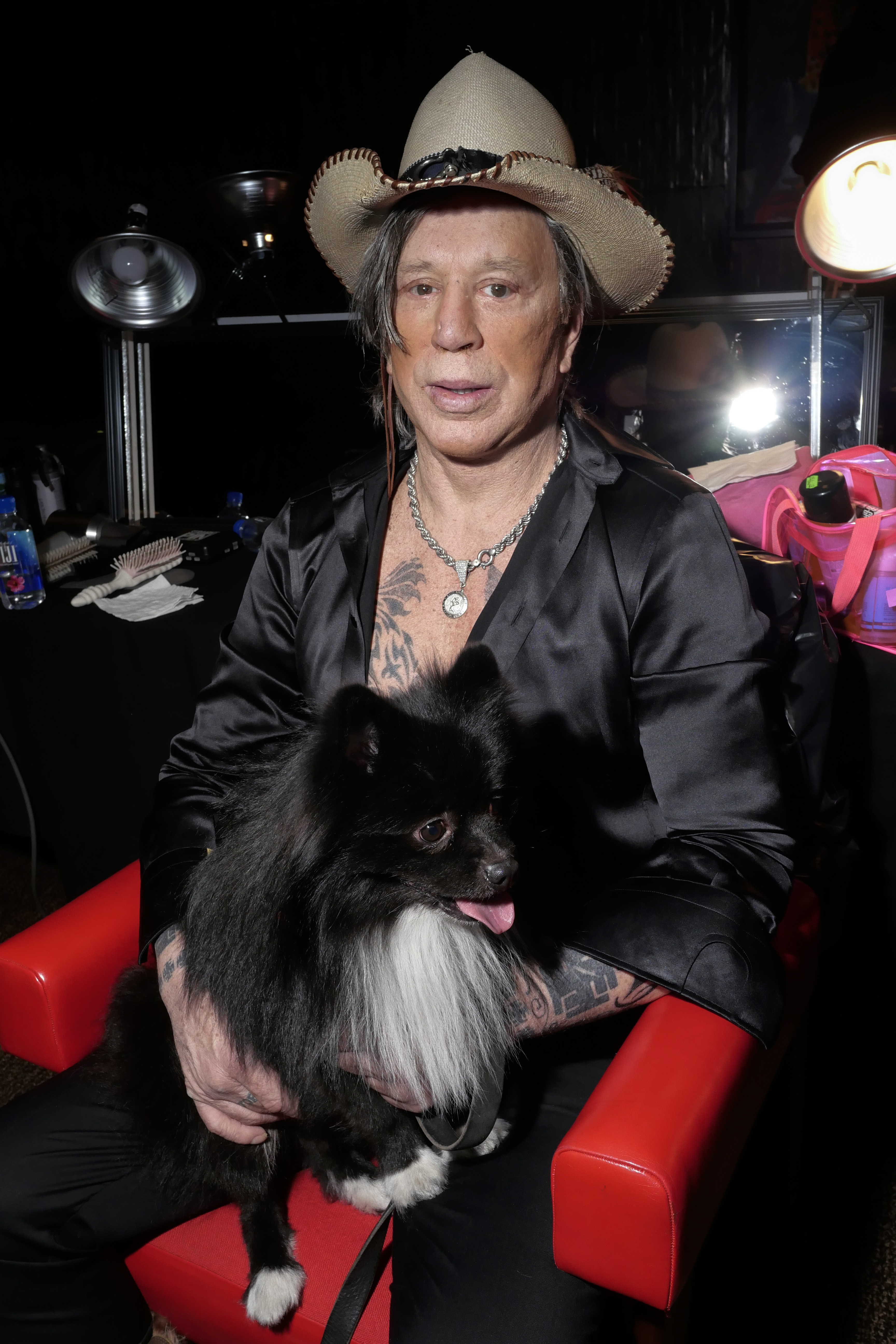 Mickey Rourke at the Philipp Plein and Billionaire show during New York Fashion Week on February 11, 2019 in New York. | Source: Getty Images