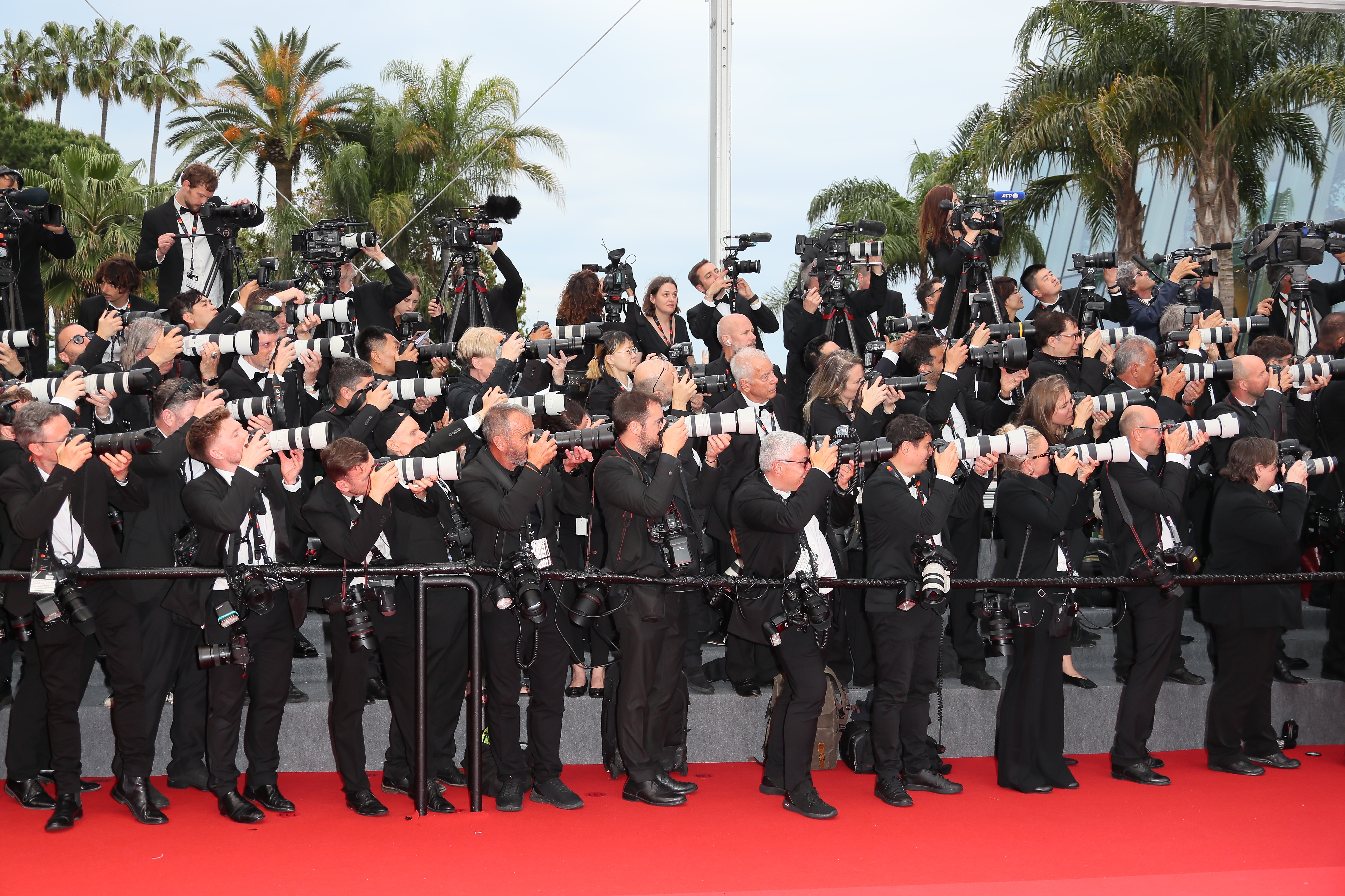 Photographers at the Cannes Film Festival in 2024 | Source: Getty Images