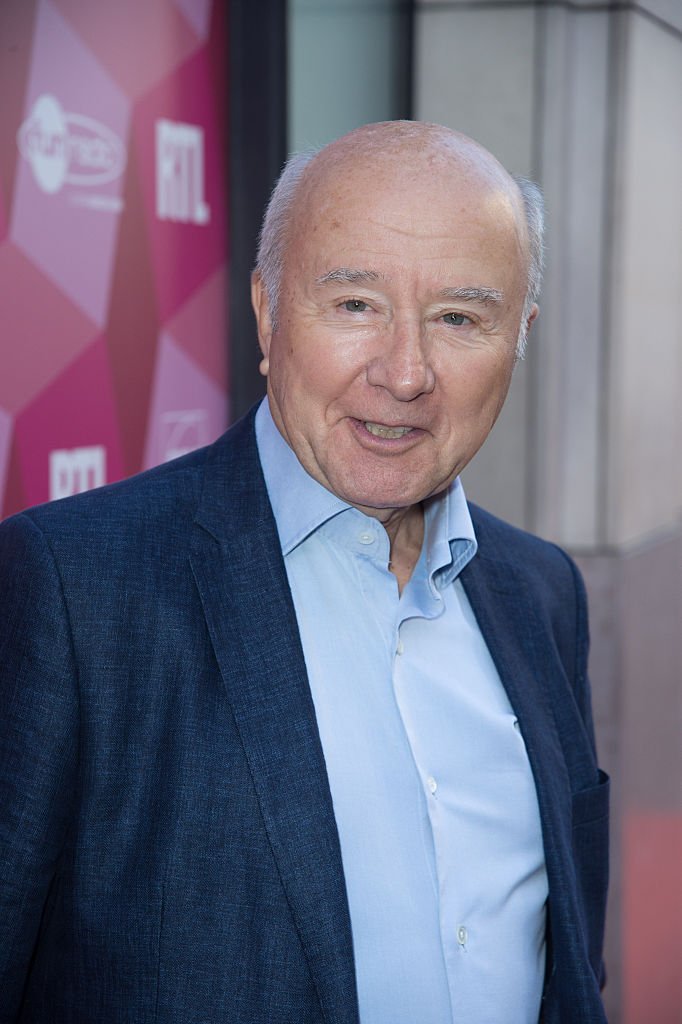 Olivier Mazerolle participe à la conférence de presse de RTL au cinéma Elysees Biarritz le 7 septembre 2016 à Paris. | Photo : Getty Images