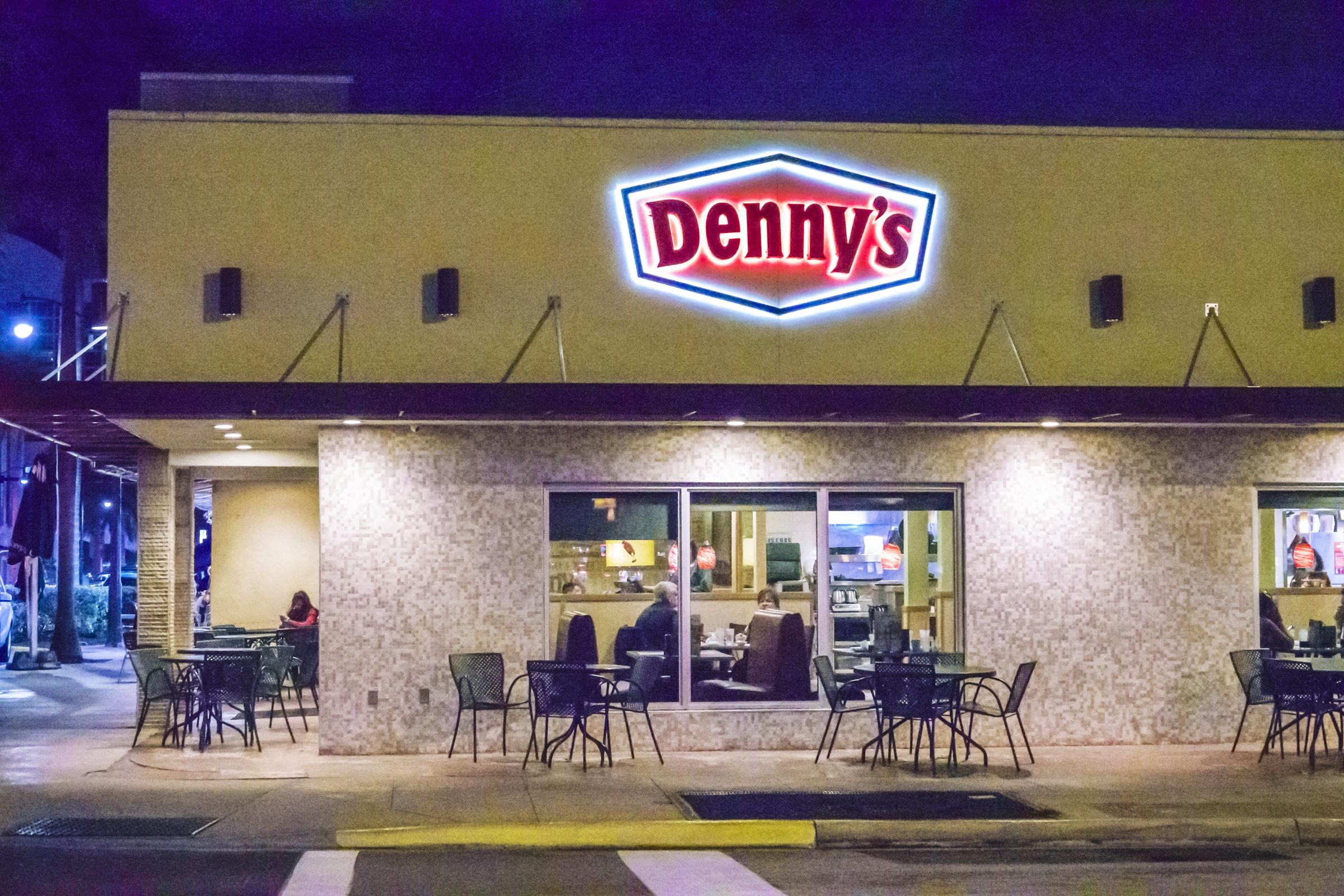 A Denny’s restaurant in Miami Beach, Florida | Source: Getty Images