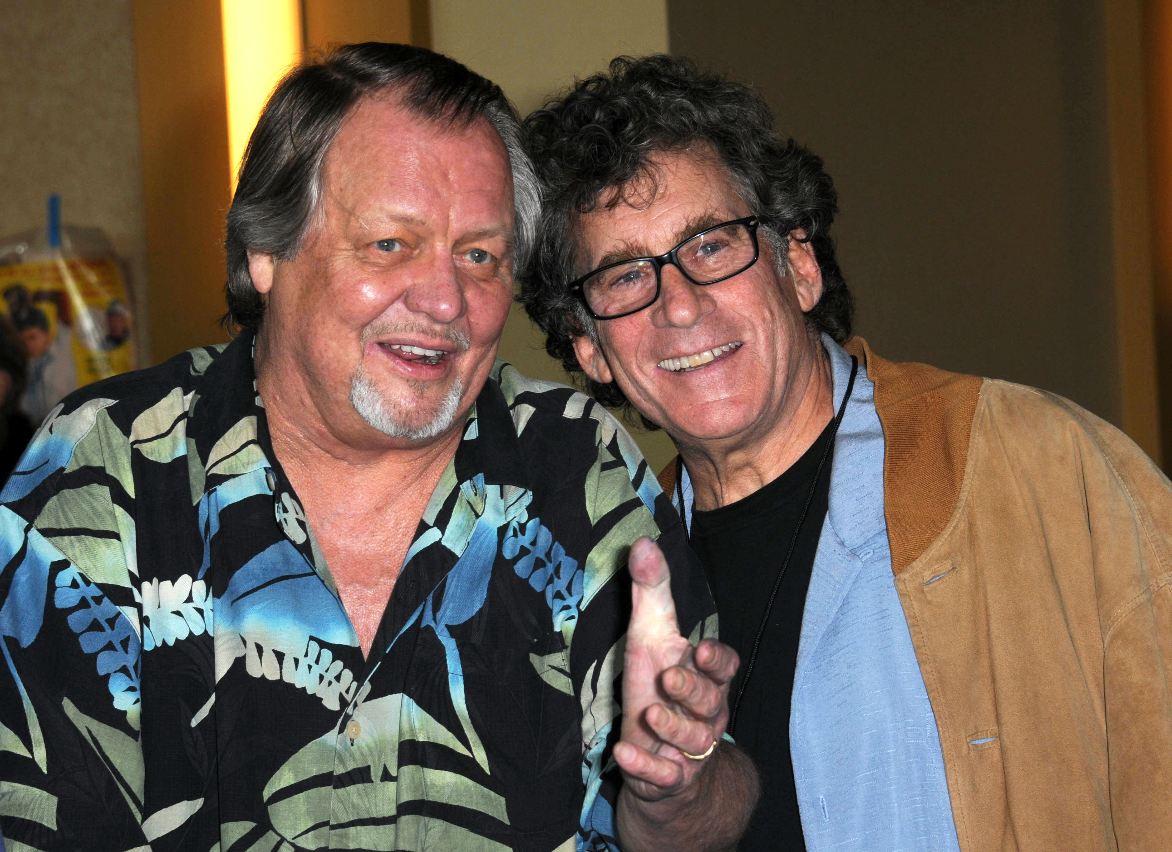 David Soul and Paul Michael Glaser at the Hollywood Show on February 11, 2012 | Photo: GettyImages