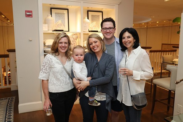 Libby Leist, Dylan Dreyer, Brian Fichera and Deborah Kosofsky attend "Siriously Delicious" by Siri Daly book launch event at Williams Sonoma Columbus Circle on April 14, 2018, in New York City. | Source: Getty Images.