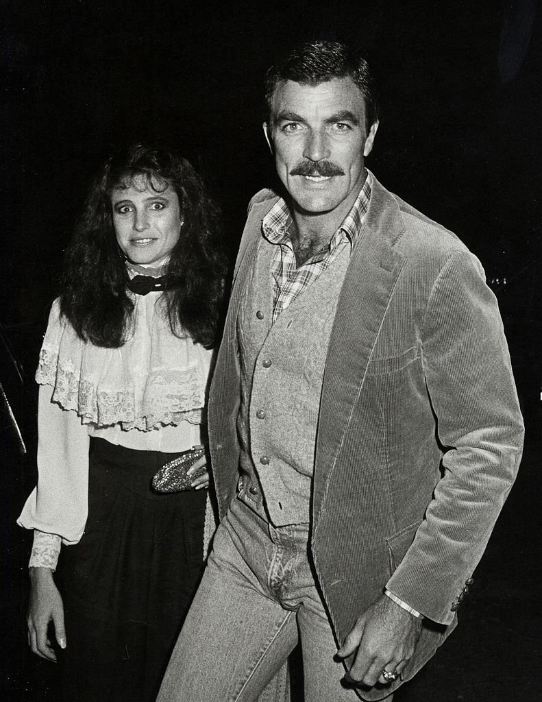 An undated image of actors Mimi Rogers and Tom Selleck attending the screening of "Divorce Wars." | Photo: Getty Images