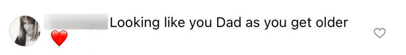 A screenshot of a comment on Leland Chapman's post. | Photo: Instagram/lelandbchapman