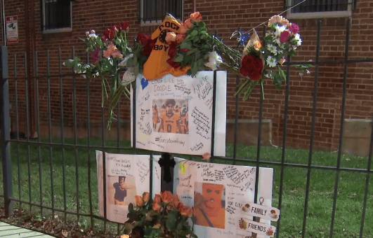 Antoine Manning's memorial | Source: youtube.com/FOX 5 Washington DC