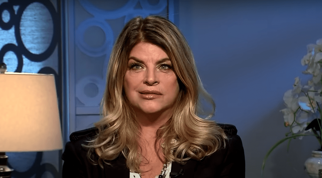 Kristie Alley on a video by The List. | Source: YouTube/TheList