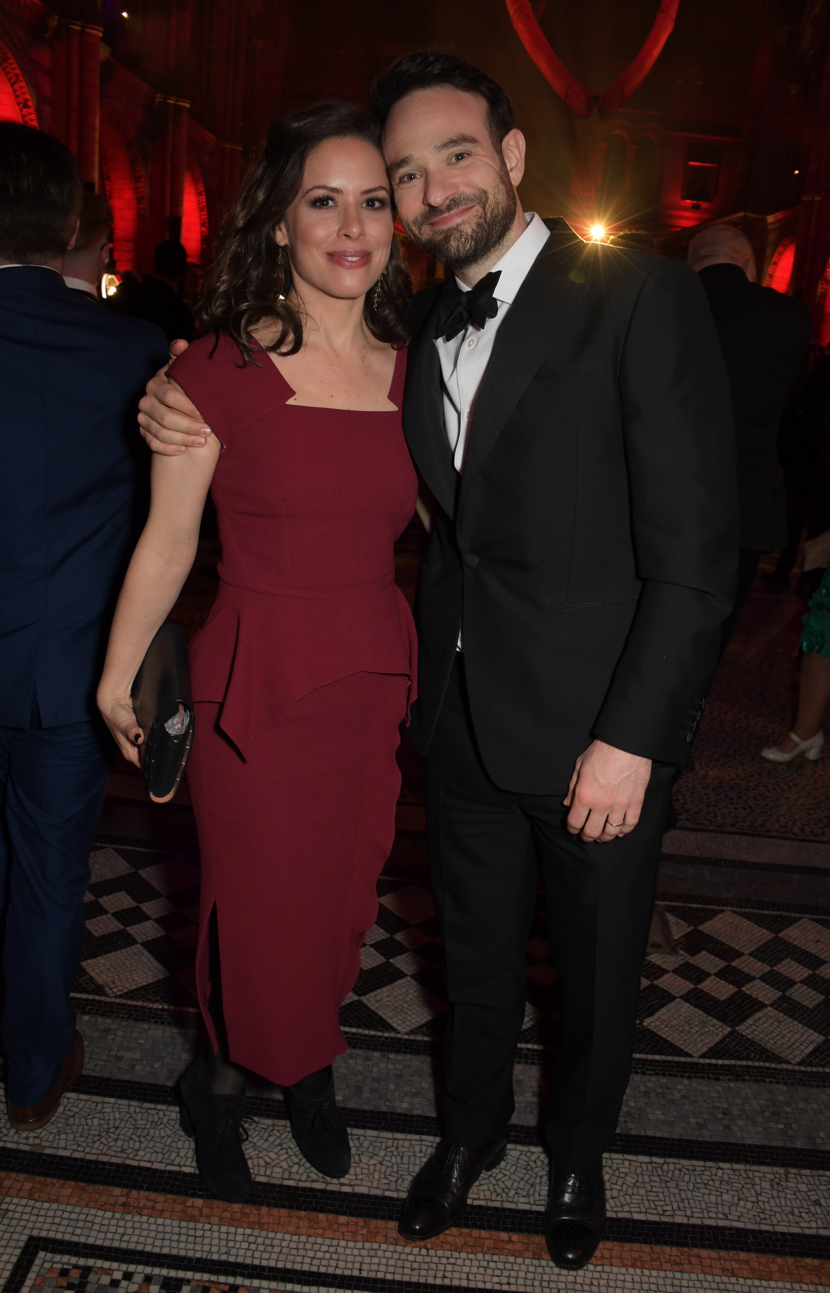 Samantha Thomas and Charlie Cox at the 2019 Olivier Awards after party on April 7, 2019 | Source: Getty Images