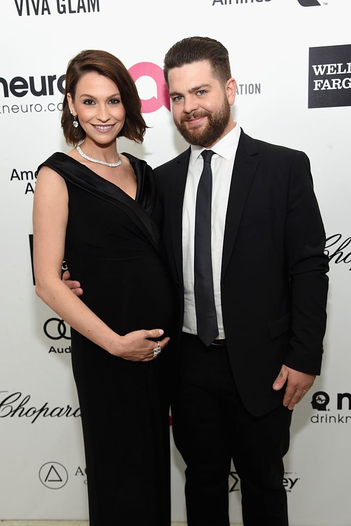 Jack Osbourne and Lisa Stelly attend the 23rd Annual Elton John AIDS Foundation Academy Awards Viewing Party  | Getty Images