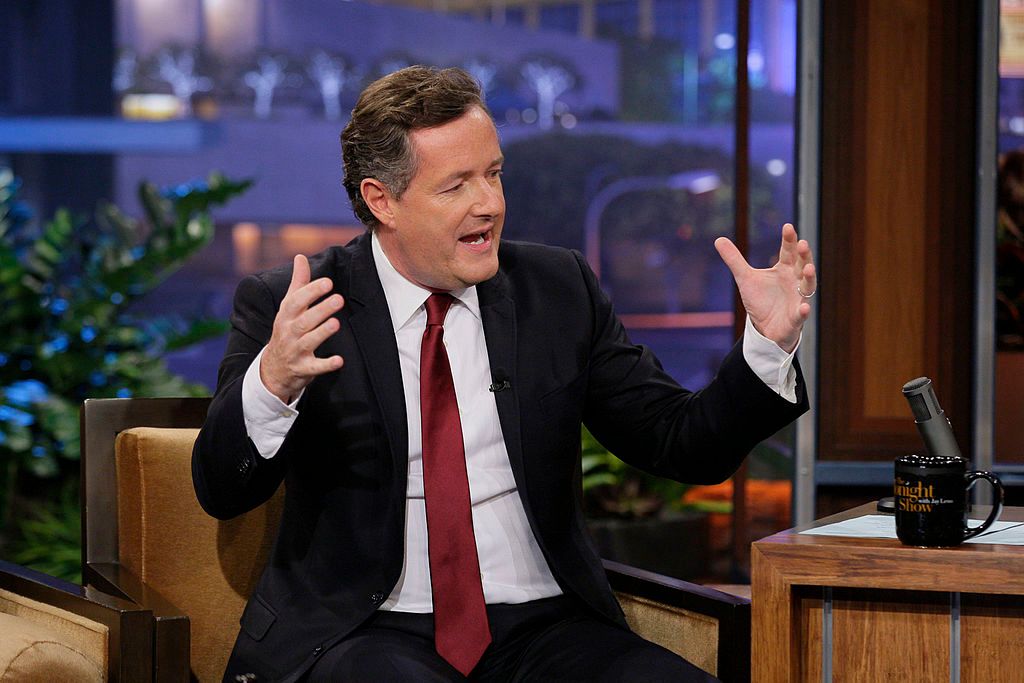 Piers Morgan at "The Tonight Show with Jay Leno" - Season 20 on March 29, 2012 | Photo: Getty Images